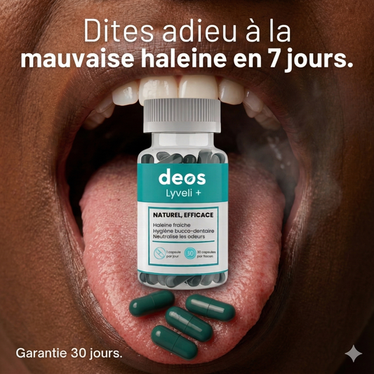 DEOS™ | COMPLÉMENT ANTI-ODEUR